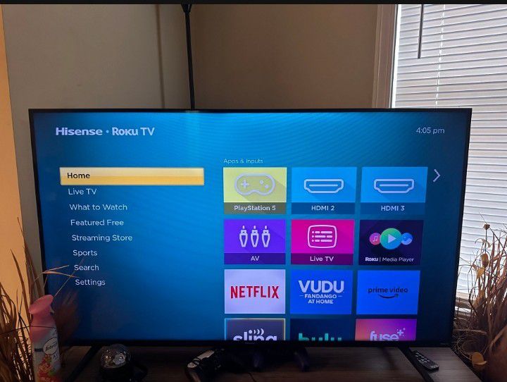 50 inch Roku TV's (Remote & Stand Included)