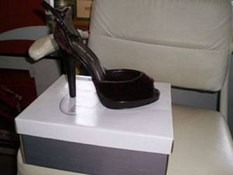 Pony hair 4 in heels new size 7 $5 Everson