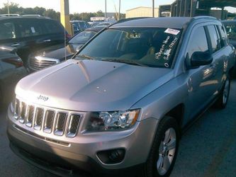 2016 SILVER JEEP COMPASS SPORT
