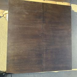 Curata Deep Brown Rectangular Extendable Dining Table