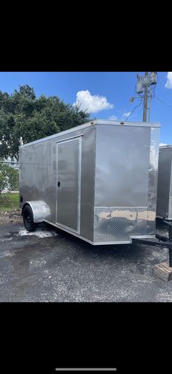 6x12’ Enclosed Trailer Rent To Own Or Cash