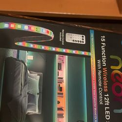 LED lights with remote