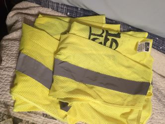 Yellow High-Visibility Safety Vest