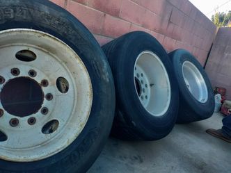 Commercial Tires:Used/Goodyear G394 445/50R225