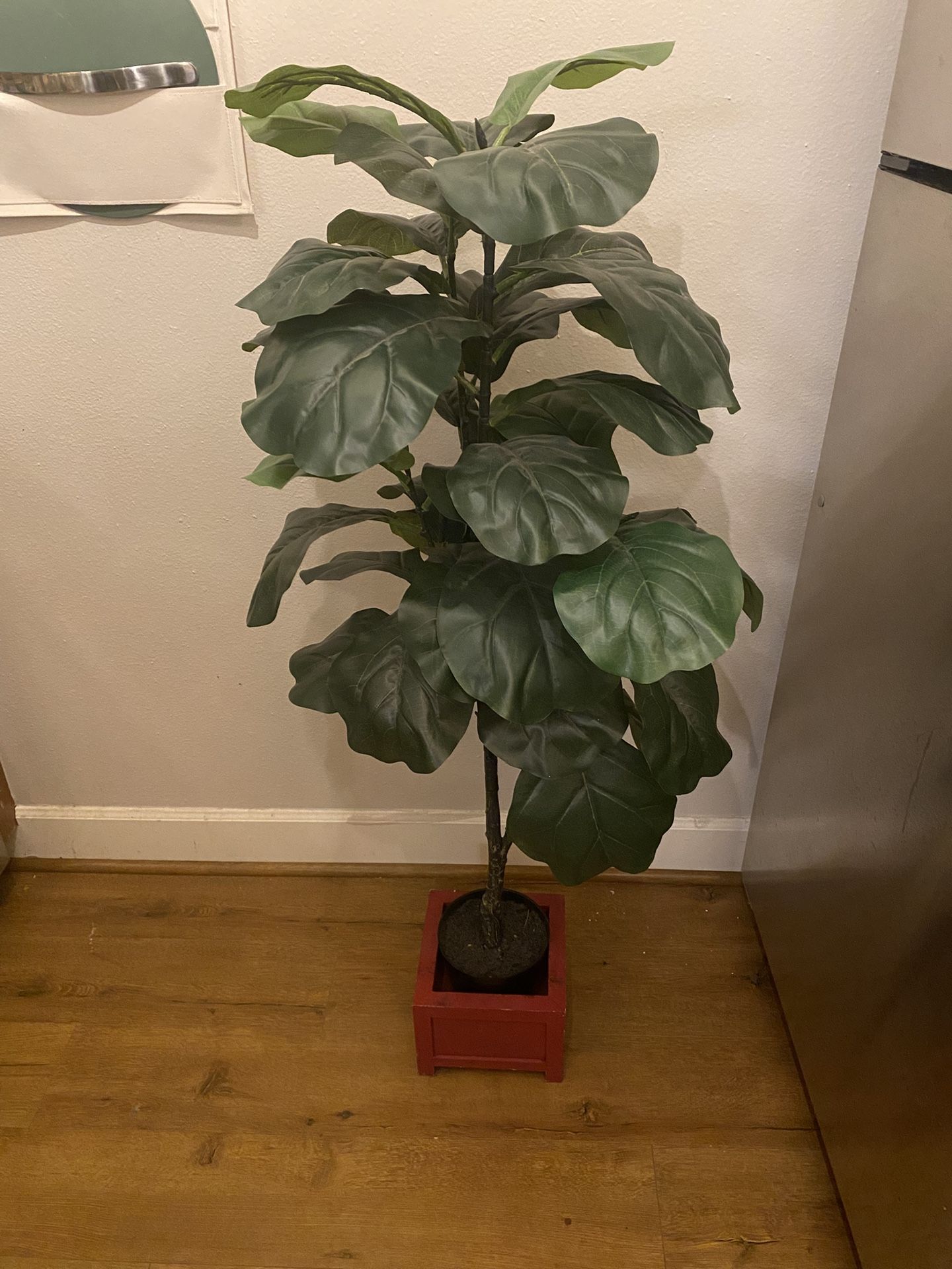 4 Foot Fake Fiddle Leaf Fig Tree