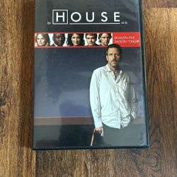 DVD House Season 5.  5 DVD Set