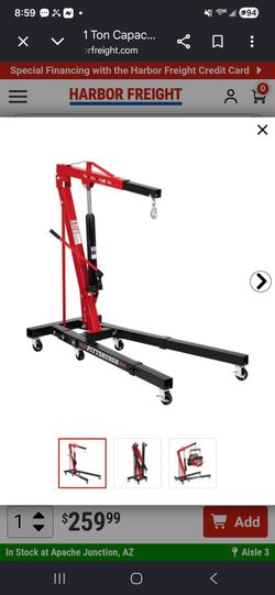 1 Ton Engine Hoist
