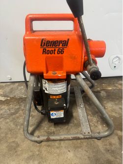 General Pipe Cleaners Root 66 sectional drain cleaning machine