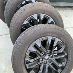 Ford F150 20” Wheels And Tires 