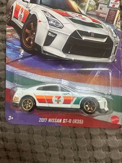 Hot Wheels 2026 -2017 Nissan GT-R(R35) 7ELEVEN EXCLUSIVE EDITION