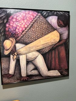 Diego Rivera art (no glass) 26 3/4x26 3/4”
