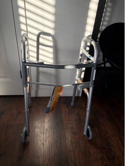 Medline 2 button folding walker