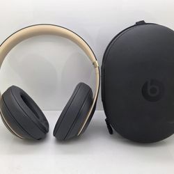 Beats By Dr. Dre Studio 3 Shadow Gray Gold Headphones