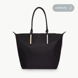 Caraa  Black Nylon Travel Tote