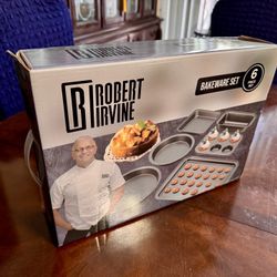 Robert Irvine 6-Piece Nonstick Bakeware Set