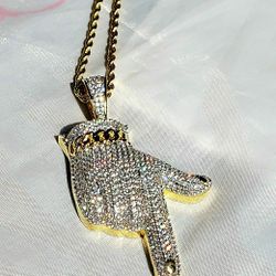 Icedout Hand Pendant