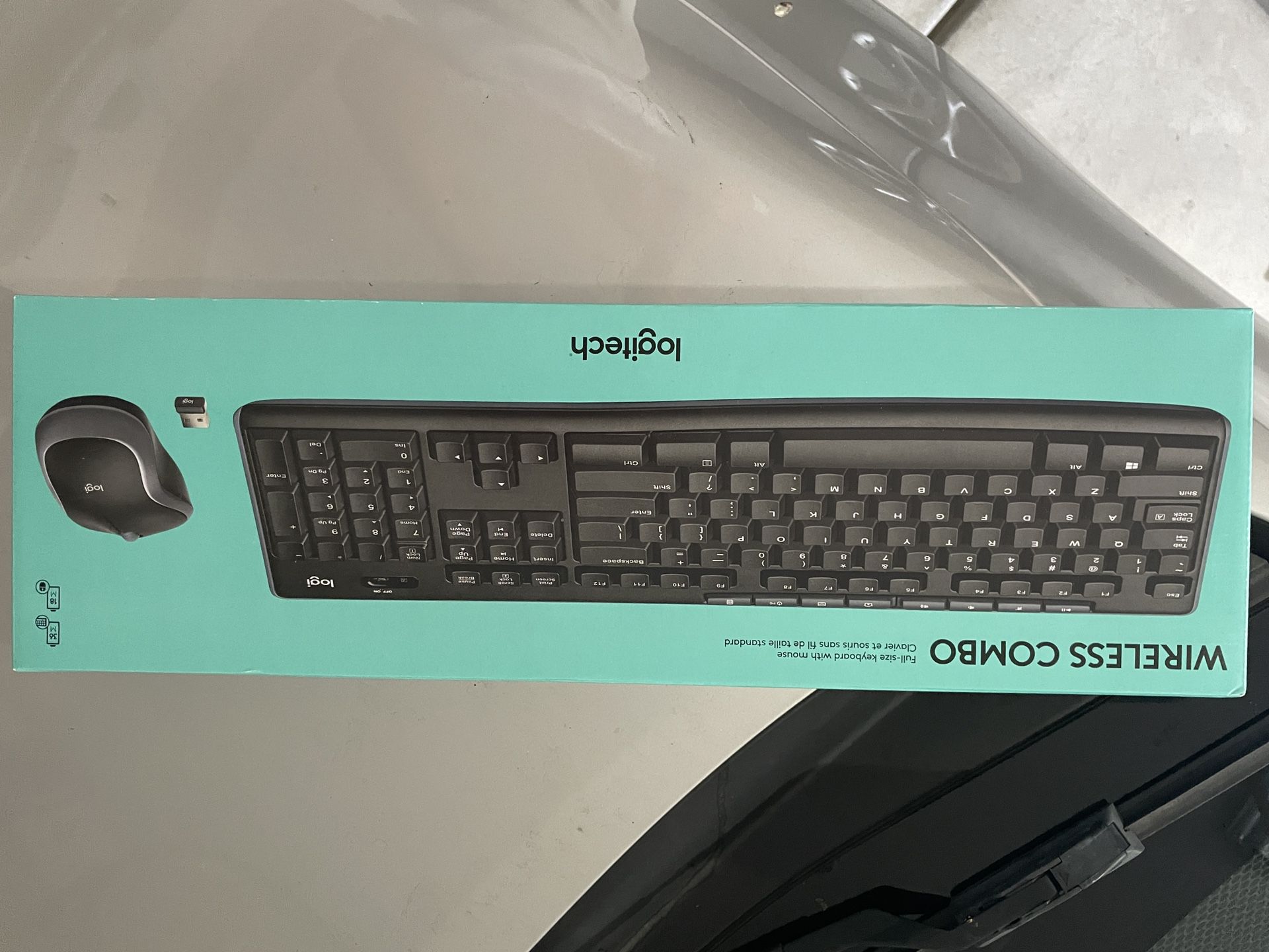 Logitech Wireless Keyboard and Mouse Combo ((contact info removed)71)