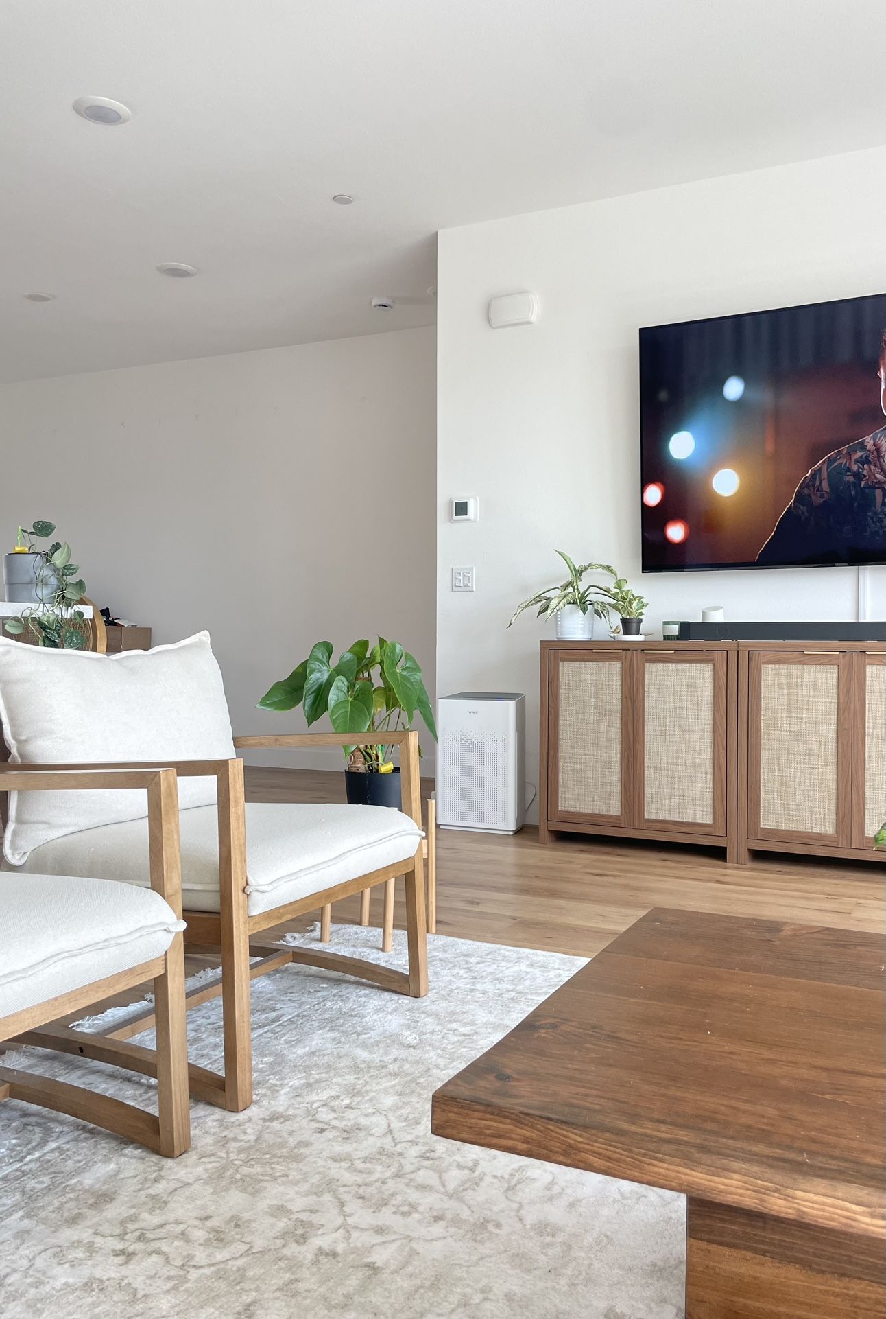 Threshold Higgins Sling Armchair - Natural 