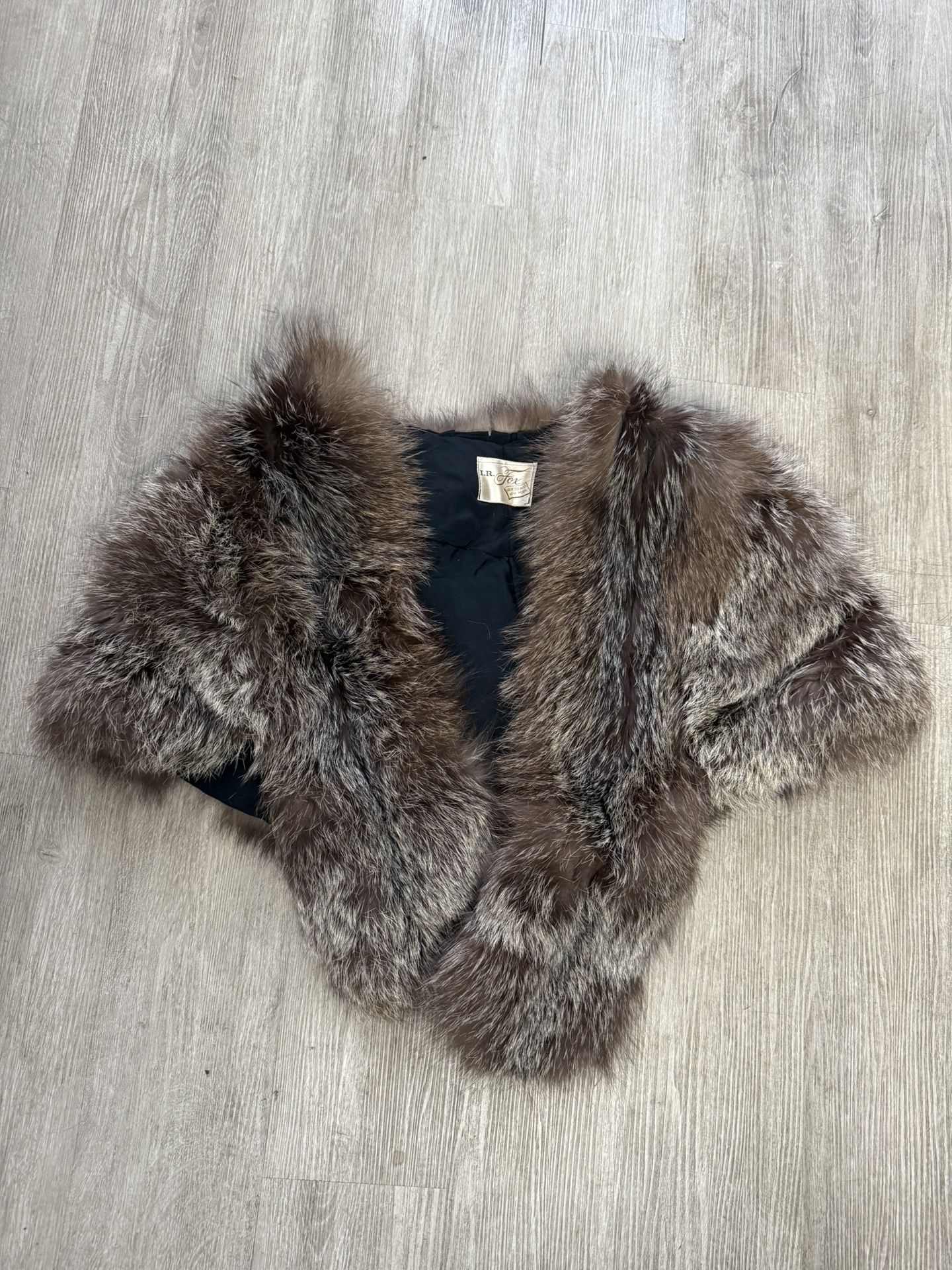 Vintage Fur Shawl