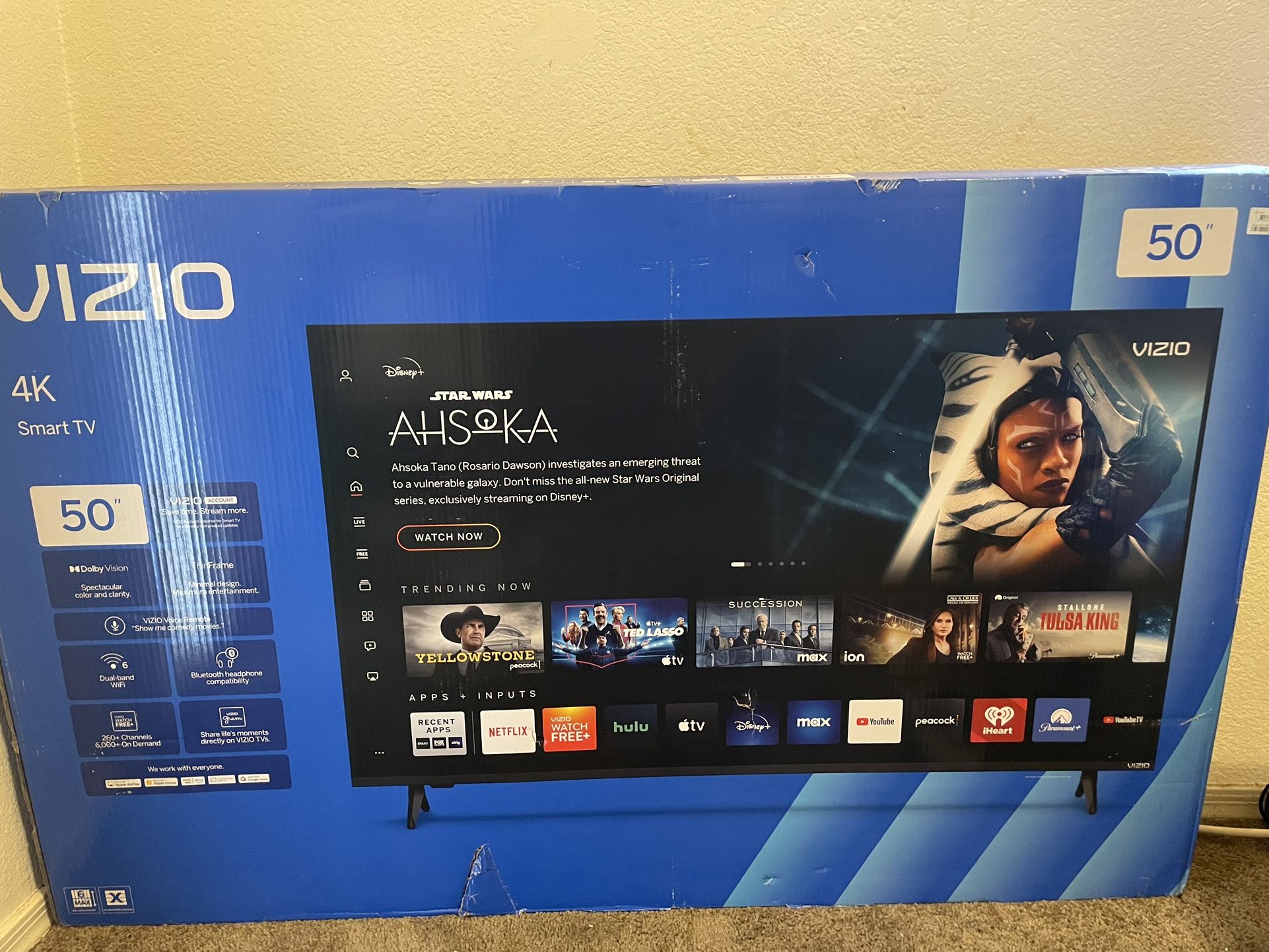 Vizio 50” $260 New