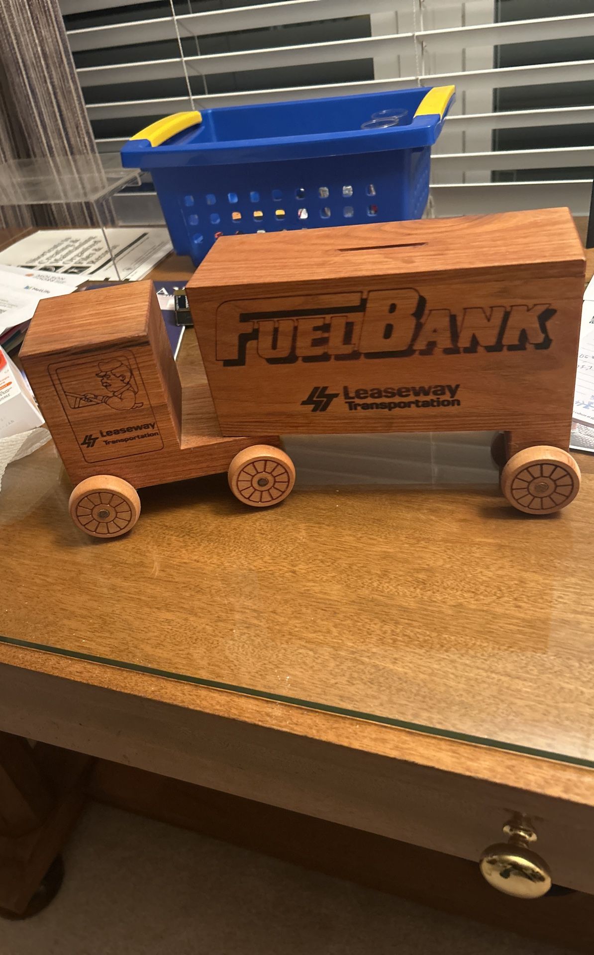 1986 Logomobile Headway Wooden Bank