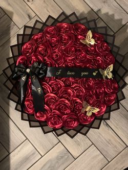 Large Red Rose Bouquet