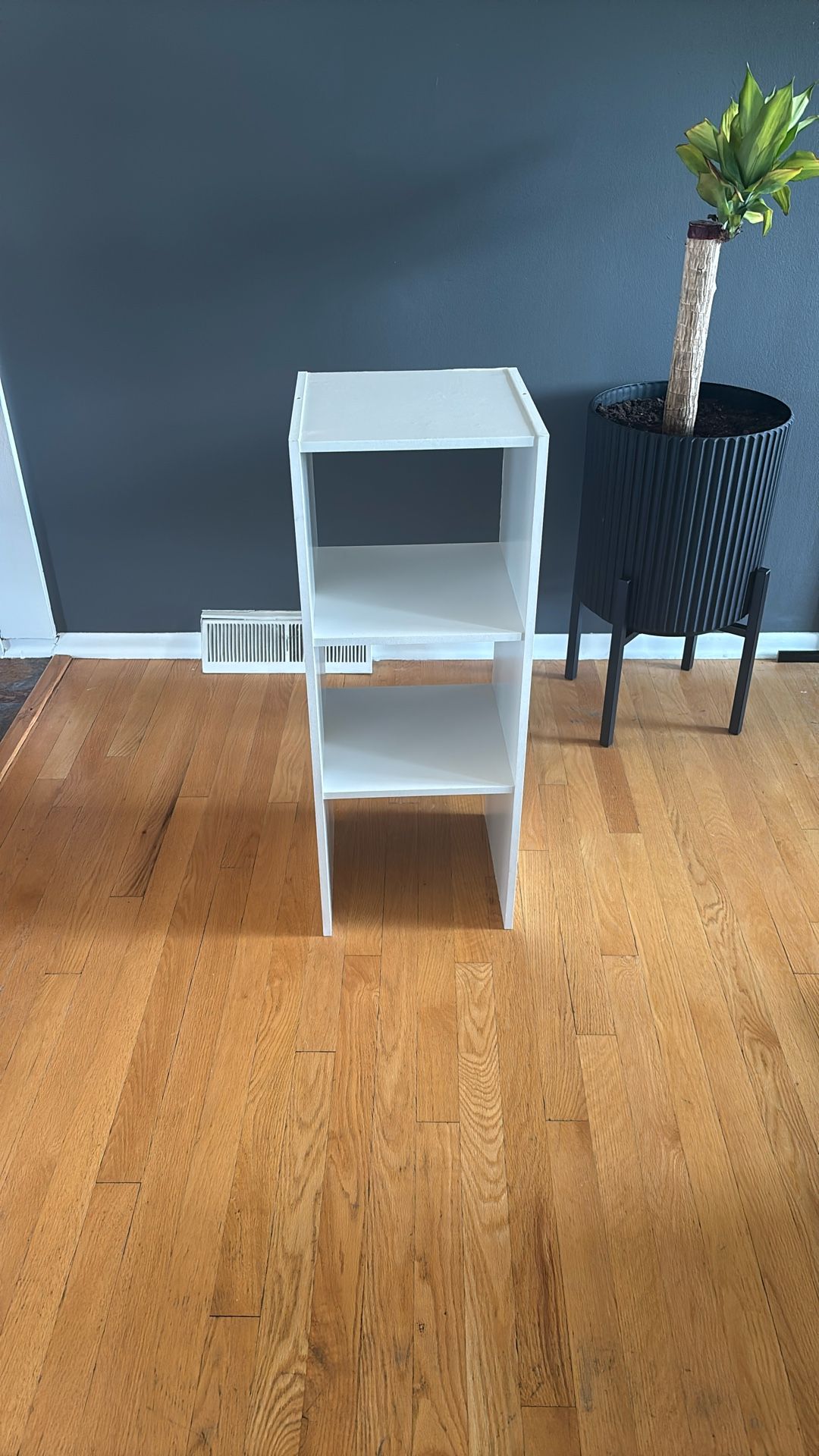 3ft Small White Shelf