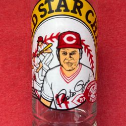 Vintage Pete Rose Gold Star Chili  6” Tumbler