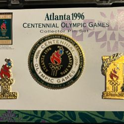Atlanta 1996 Centennial Olympic Games Collector Pin Set