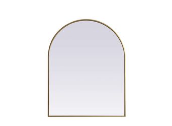 Elegant Lighting
Ayra 33" W x 42" H Modern Arched Bathroom Wall Mirror