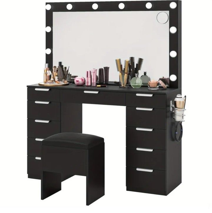 Brand New Black Vanity