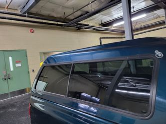 Dark Green Truck Canopy 