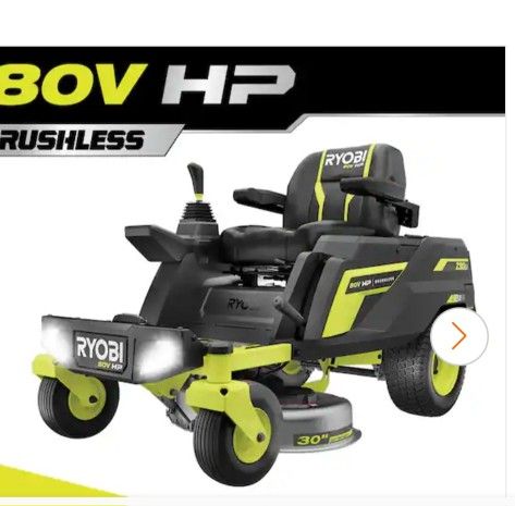 Brand New Ryobi Riding Mower