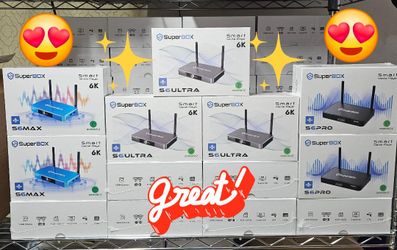 SuperBox ⚡ Super Box ⚡ S6 PRO  ⚡ Brand New - El Monte Pickup 💎