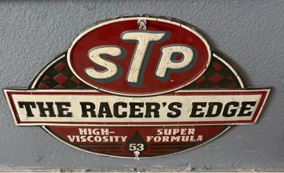 STP The Racer's Edge Metal man cave