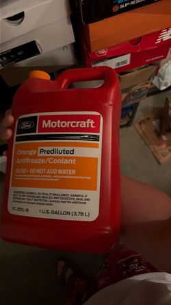 Motorcraft Orange Prediluted Antifreeze Coolant 1 Gallon