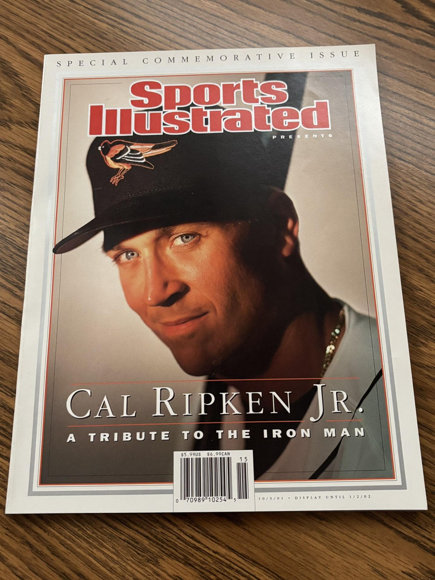 Cal Ripken Jr. A Tribute to the Iron Man Sports Illustrated Special Commemorative Issue Vintage