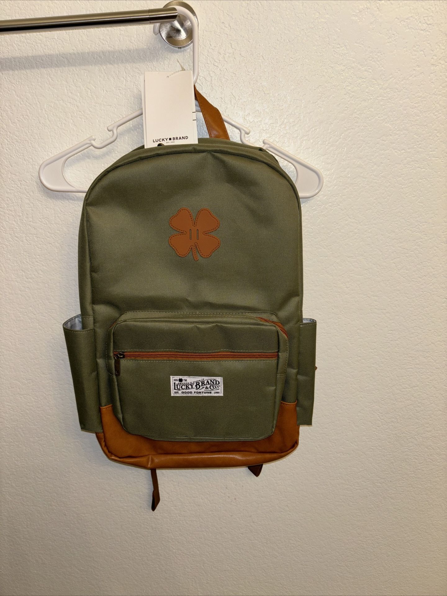 Lucky Brand Good Fortune Leather Backpack Jewelry Accessories