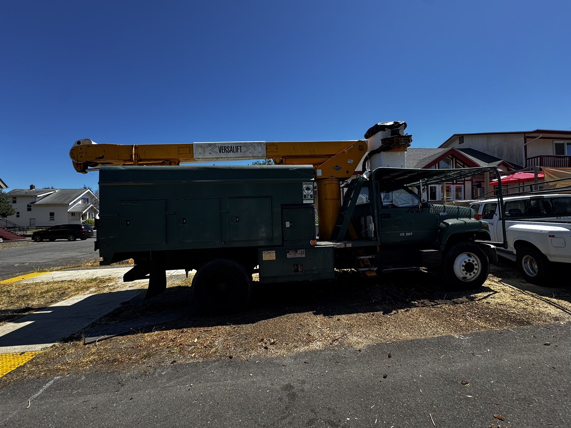 1991 GMC Topkick Bucket Truck With Arborist Package