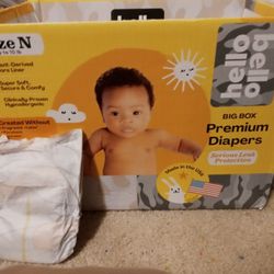 Assorted Newborn Diapers