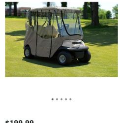 JEF World of Golf Ultimate Golf Cart Enclosure