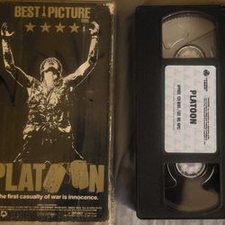 Platoon Vhs Charlie Sheen