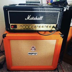 Marshall & Orange Guitar Half Stack