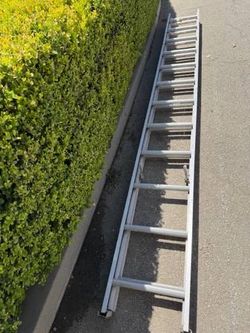 Long A shape ladder