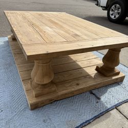 RH Trestle Cocktail table
