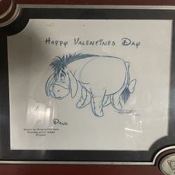 DISNEY ARTIST DRAWING OF EEYORE