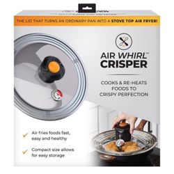 Allstar Kitchen Air Whirl Crisper Air Fryer Lid 