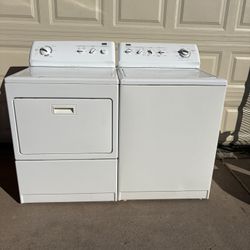 Washer and Dryer 