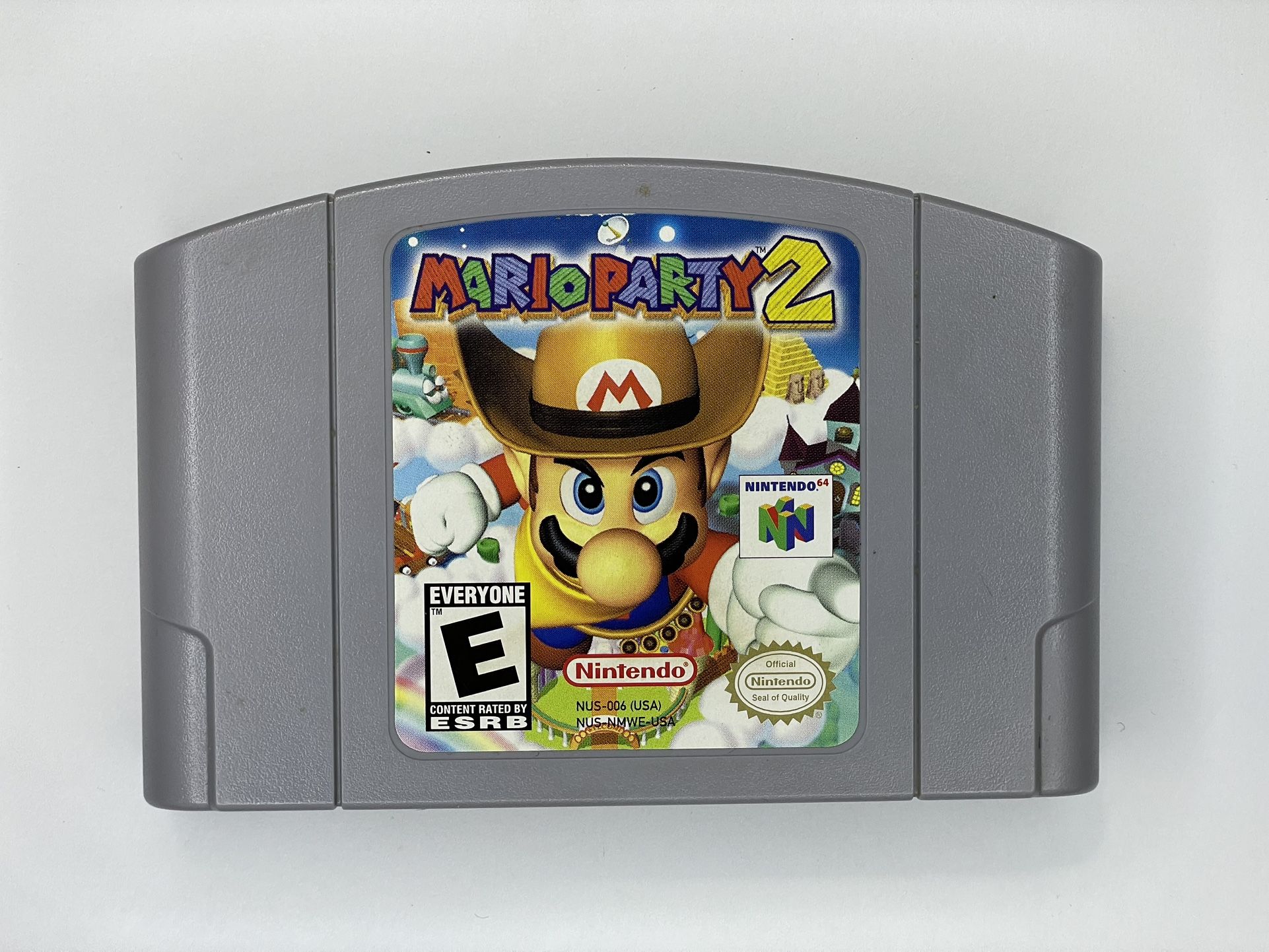 Mario Party 2 (Nintendo 64 N64, 2000) AUTHENTIC TESTED WORKING