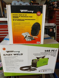 Forney Flux Core Welding Kit And Acessories